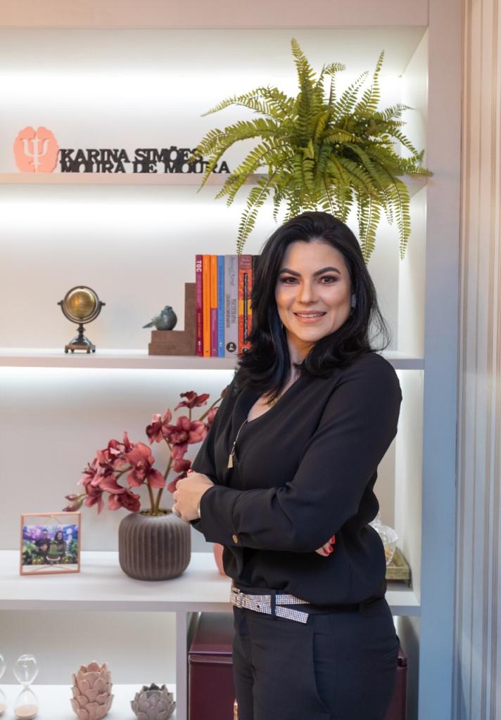 Retrato de Karina Simões Moura de Moura